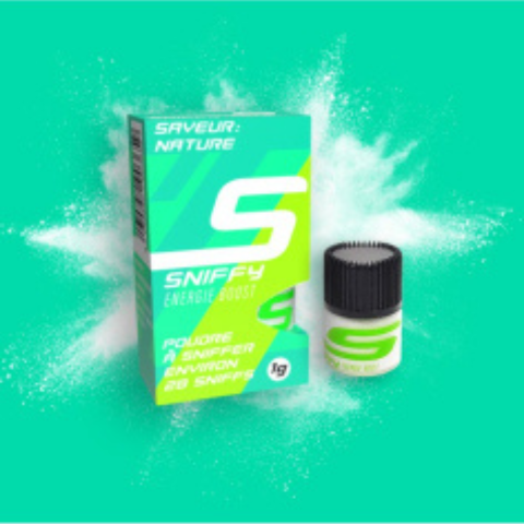 SNIFFY : L'Énergie Instantanée pour des Journées Pleines de Succès !
