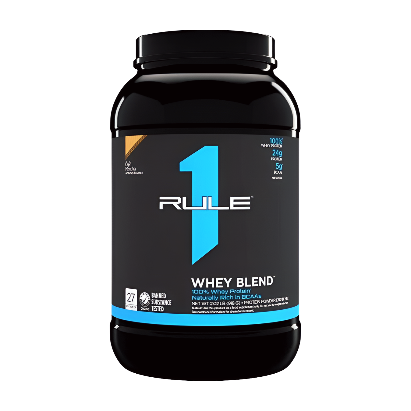 Whey Protéine, R1 Whey Blend, Café Mocha - 918 grammes