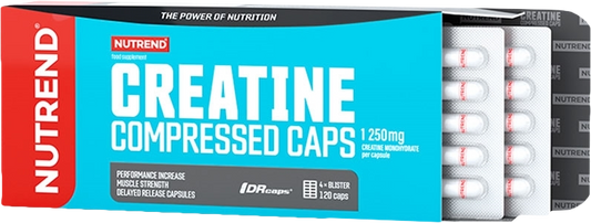 Créatine Monohydrate Micronisée | CREATINE COMPRESSED CAPS | 120 capsules