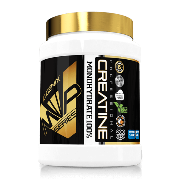 Créatine Monohydrate Micronisée en poudre | CREATINE MONOHYDRATE 100% MVP SERIES | 500G | 166 doses