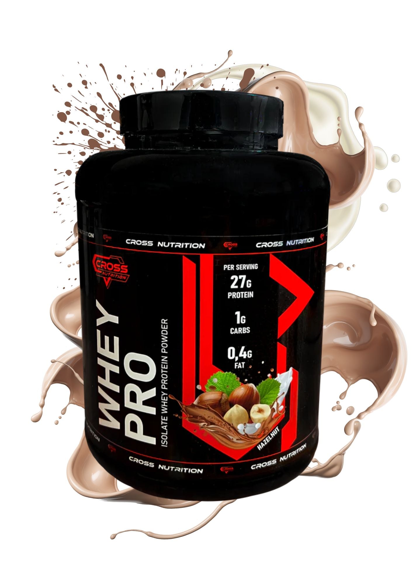 Isolate de Whey Protéine | WHEY PRO 2KG | Noisette