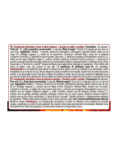 Draineur & Diurétique | FREE WATER | 60 capsules