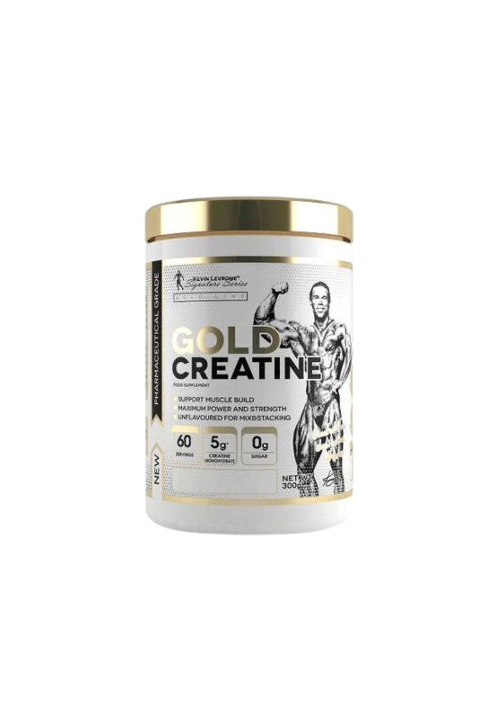 Créatine Monohydrate en poudre | GOLD CREATINE by KEVIN LEVRONE | 300G