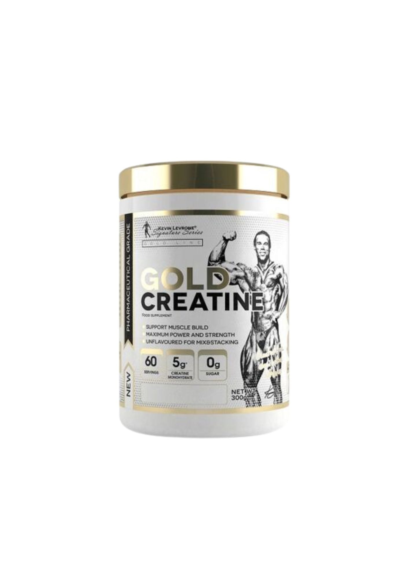 Créatine Monohydrate en poudre | GOLD CREATINE by KEVIN LEVRONE | 300G