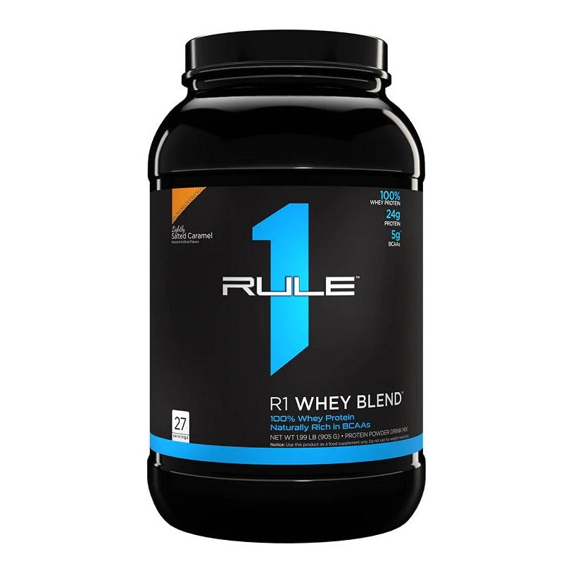 R1 Whey Blend, Lightly Salted Caramel - 905 grams