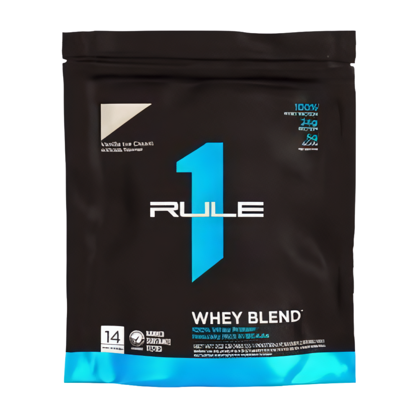 Whey Protéine, R1 Whey Blend, Vanilla Ice Cream ( Vanille Crème Glacée ) - 462 grammes