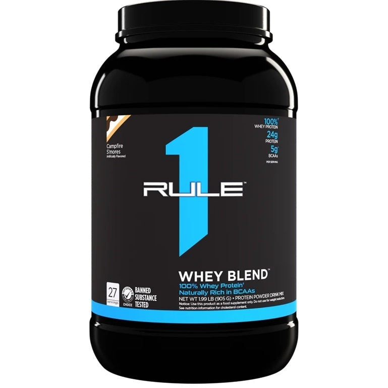 R1 Whey Blend, Campfire S'mores - 905 grams