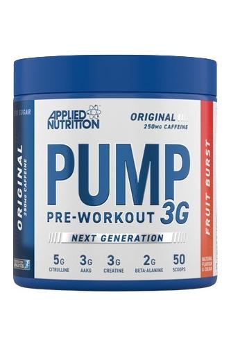Pump 3G Pre-Workout, Fruit Burst (EAN 5056555204962) - 375 grams