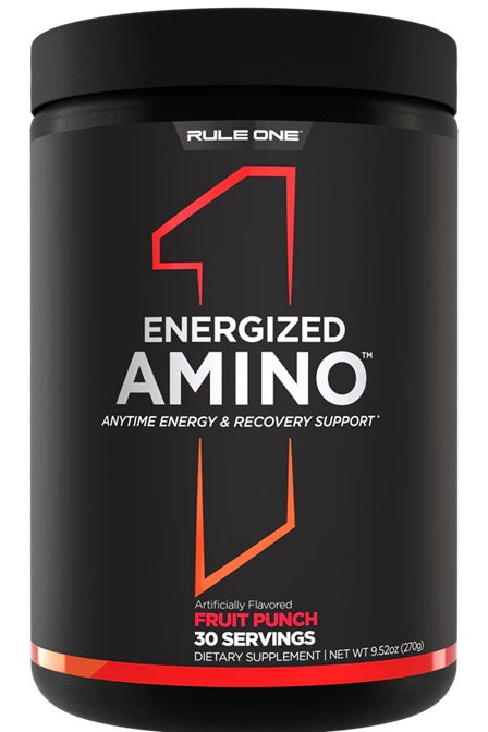 Energized Amino, Fruit Punch - 270 grams