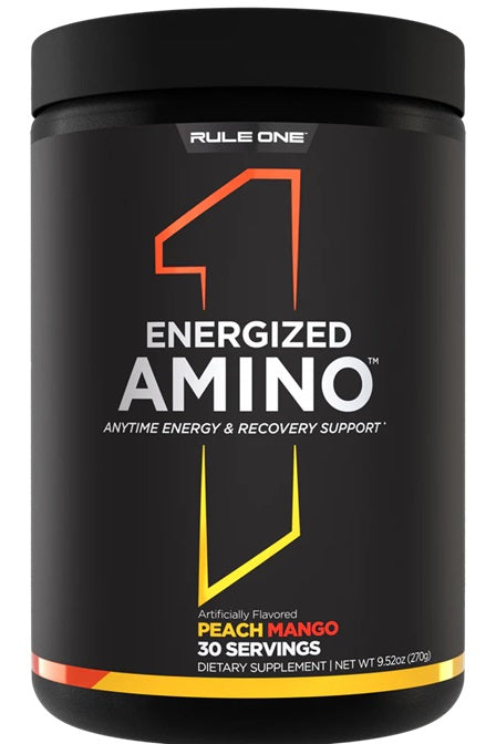 Energized Amino, Peach Mango - 270 grams