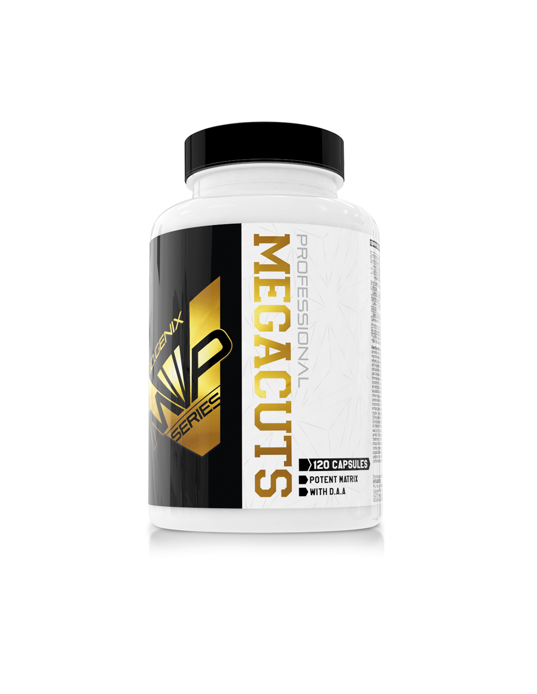 Brûleur de graisses | MEGACUTS PROFESSIONAL | 120 capsules
