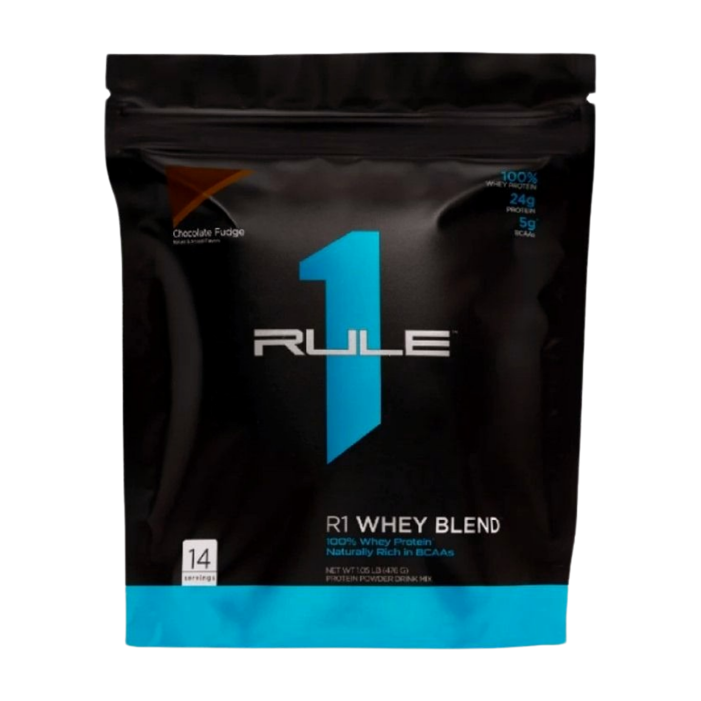 Whey Protéine, R1 Whey Blend, Chocolate Fudge ( Fondant au Chocolat ) - 455 grammes