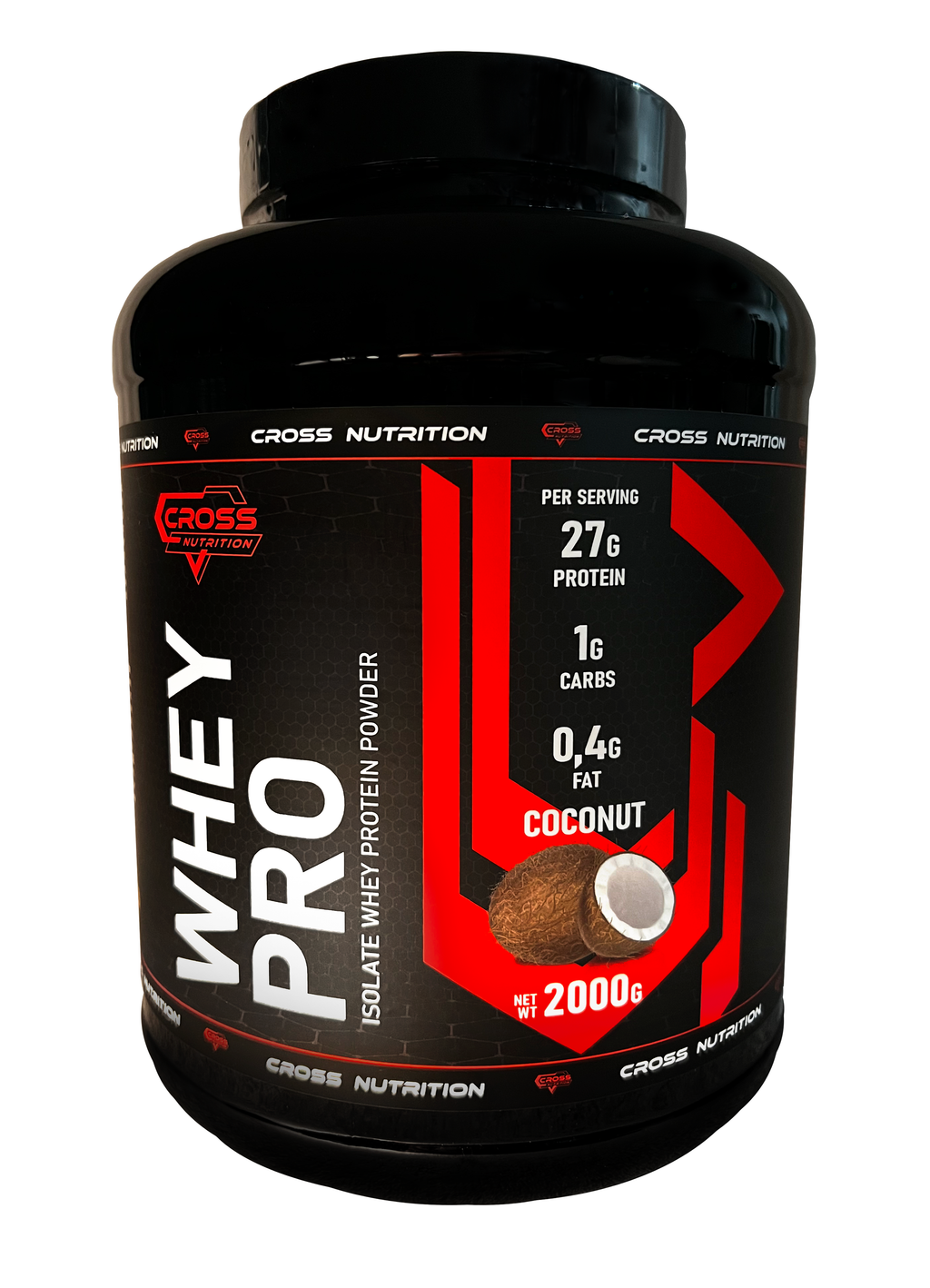 Isolate de Whey Protéine | WHEY PRO 2KG | Noix de Coco
