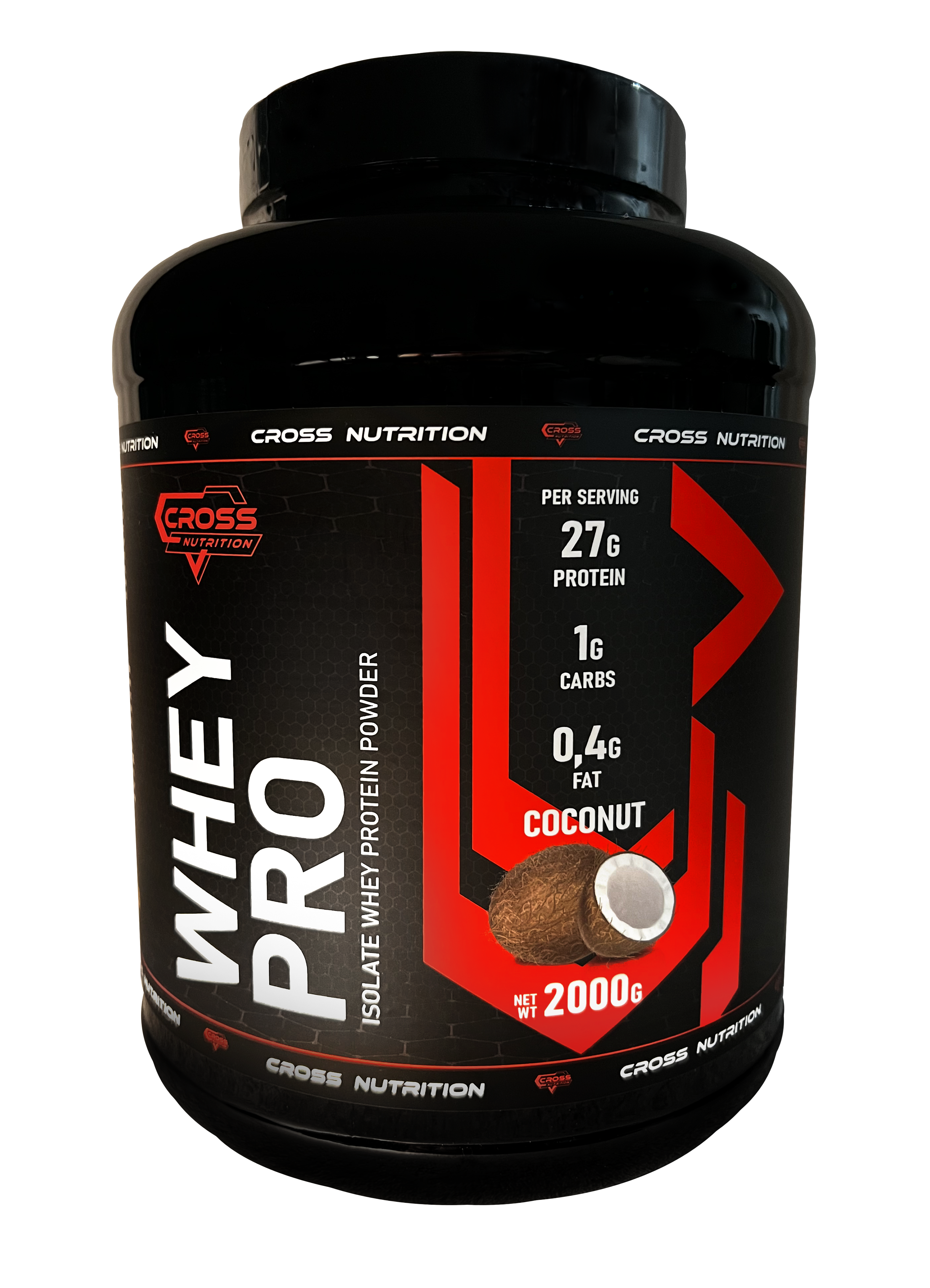 Isolate de Whey Protéine | WHEY PRO 2KG | Noix de Coco