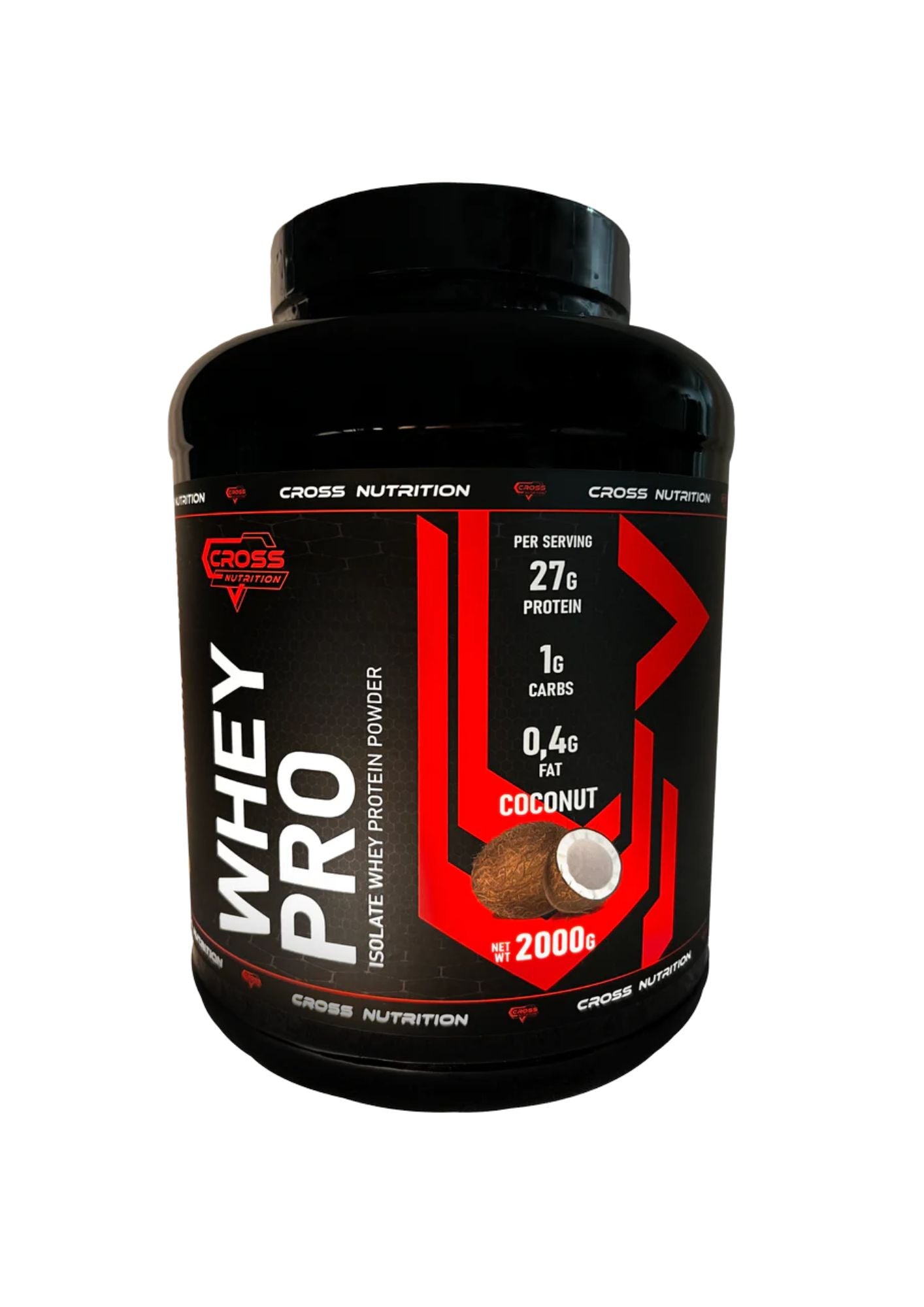 Isolate de Whey Protéine | WHEY PRO 2KG | Noix de Coco