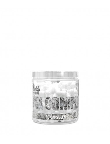 commandant costaud vitamines et minéraux sommeil et système hormonal ZMA COMPLEX 60 capsules BUDDY SUPPLEMENTS récupération musculaire nocturne image pot